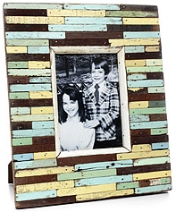 patchwork wood frame