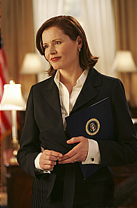 Geena Davis as President Mackenzie Allen in "Commander In Chief"